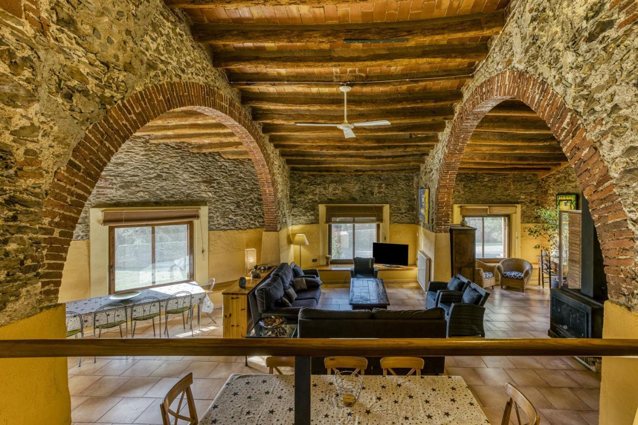 Rural Mas Hortus Vila Girona Exterior foto