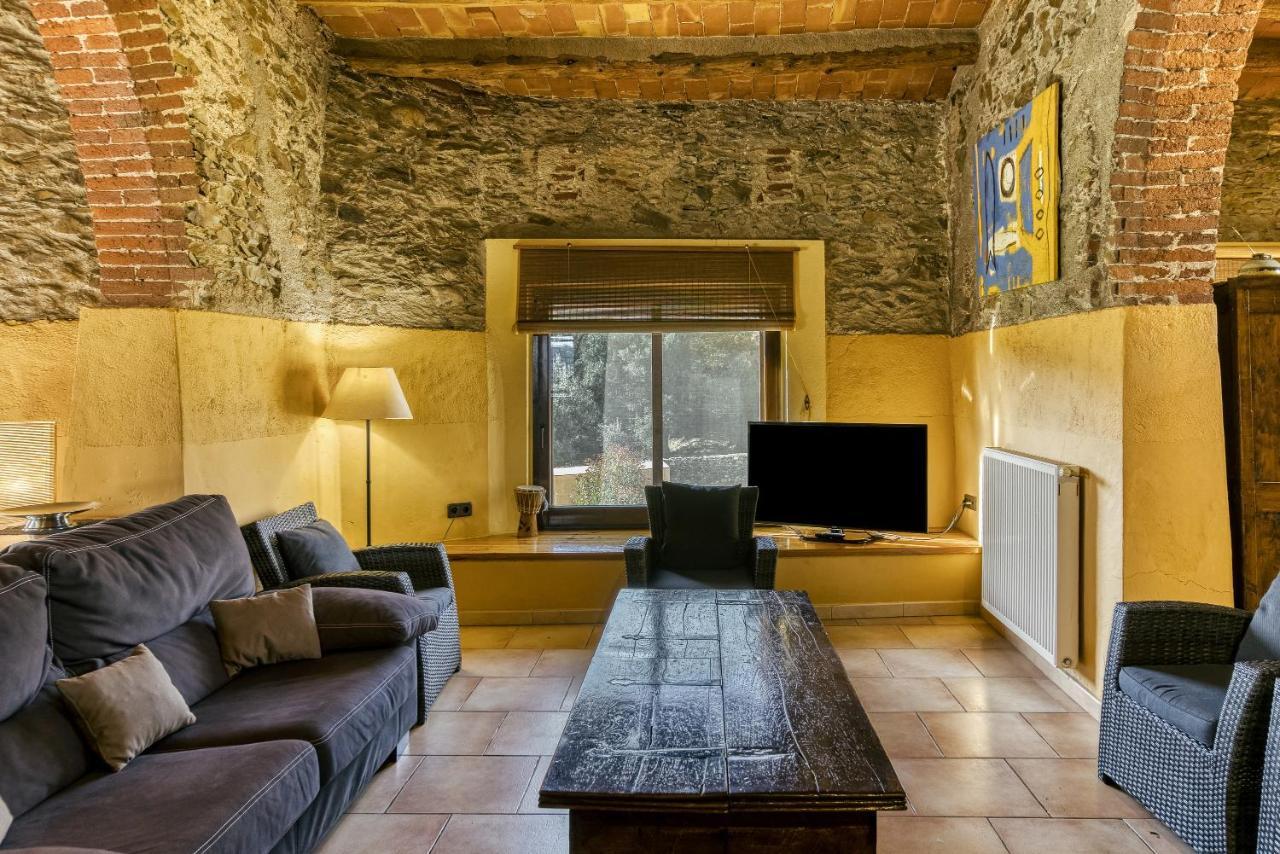 Rural Mas Hortus Vila Girona Exterior foto